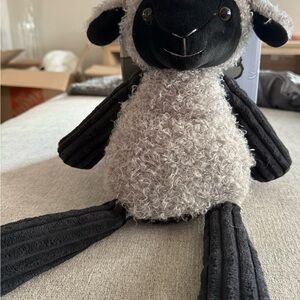 Lulu the Lamb Scentsy Buddy - Black and Gray